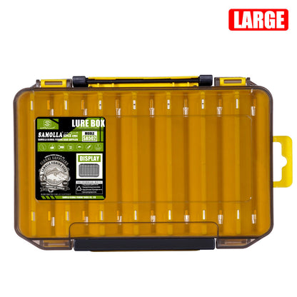 Large yellow double-sided lure box