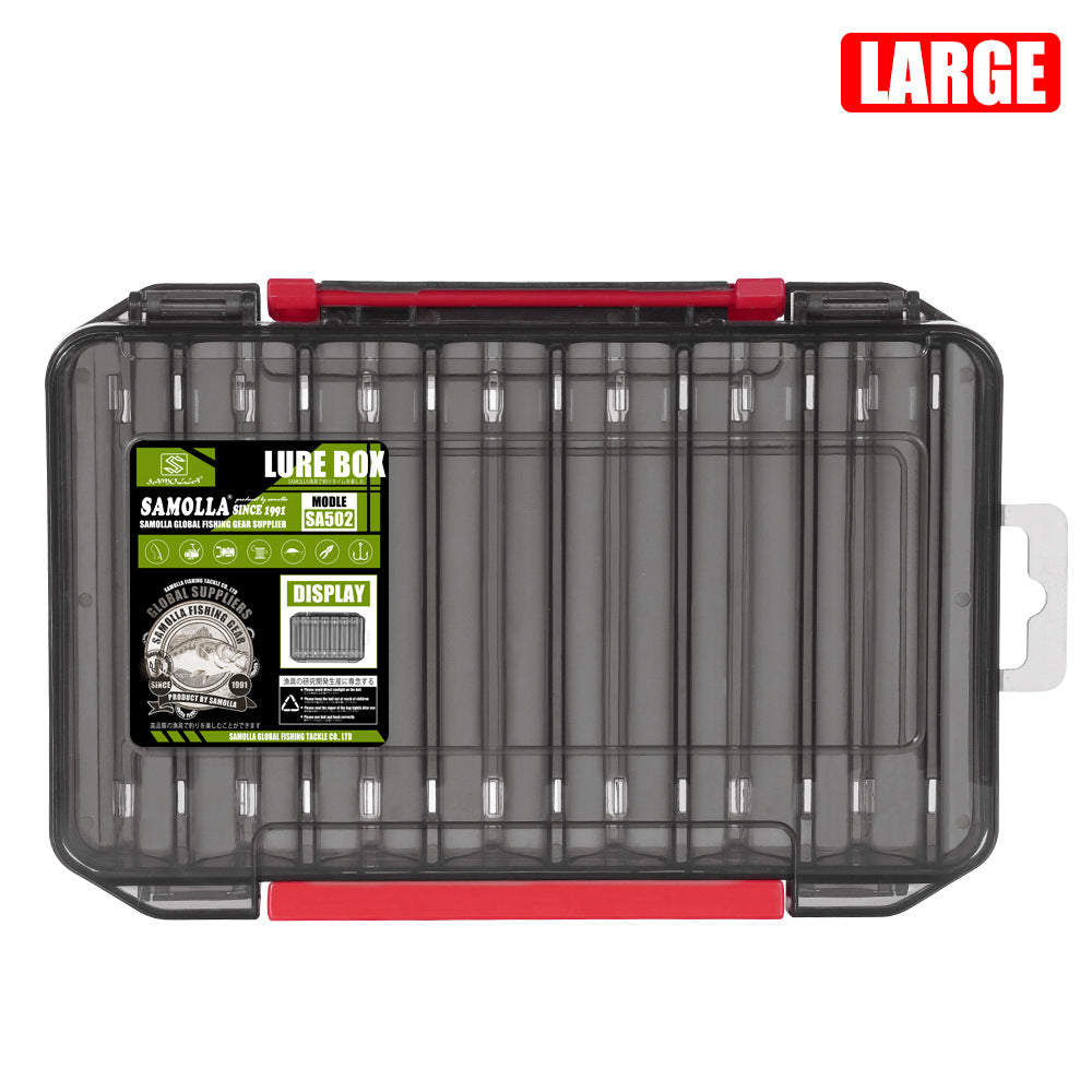 Large black double-sided lure box