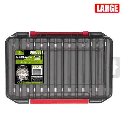 Large black double-sided lure box