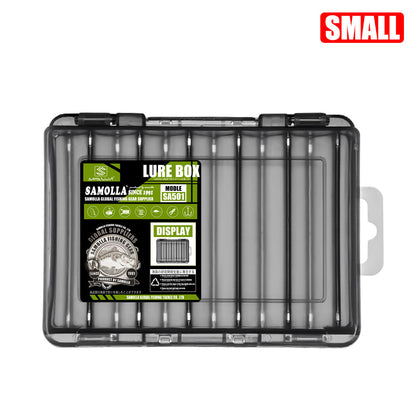 Small black double-sided lure box
